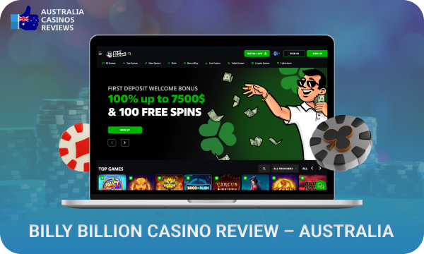 About Billy Billion Casino in Australia, gamblers can learn more from a detailed review that covers games, bonuses and payment methods