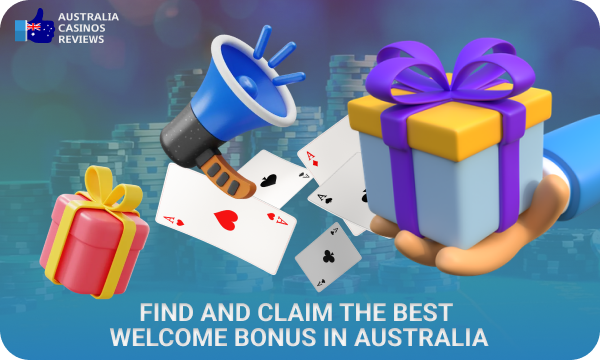 A guide to the best welcome bonuses in Australia will help you choose a casino with favourable bonuses, teach you how to get them, calculate the real value and understand the important terms and conditions